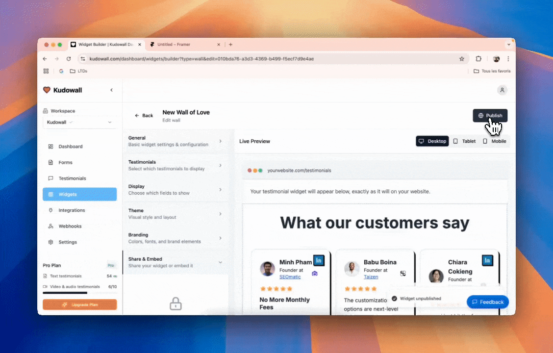 Add to Your Website in Minutes—No Tech Skills Needed demonstration
